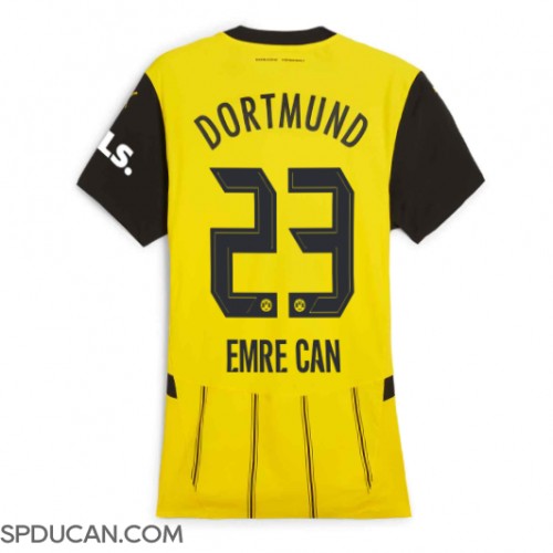 Zenski Nogometni Dres Borussia Dortmund Emre Can #23 Domaci 2024-25 Kratak Rukav